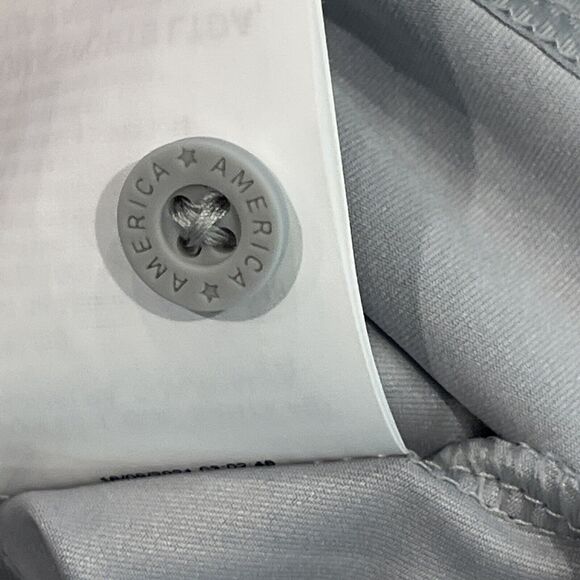 Puma Volition XXL AOP Golf Performance Polo SS Shirt Gray Block Party Pattern - Picture 14 of 14